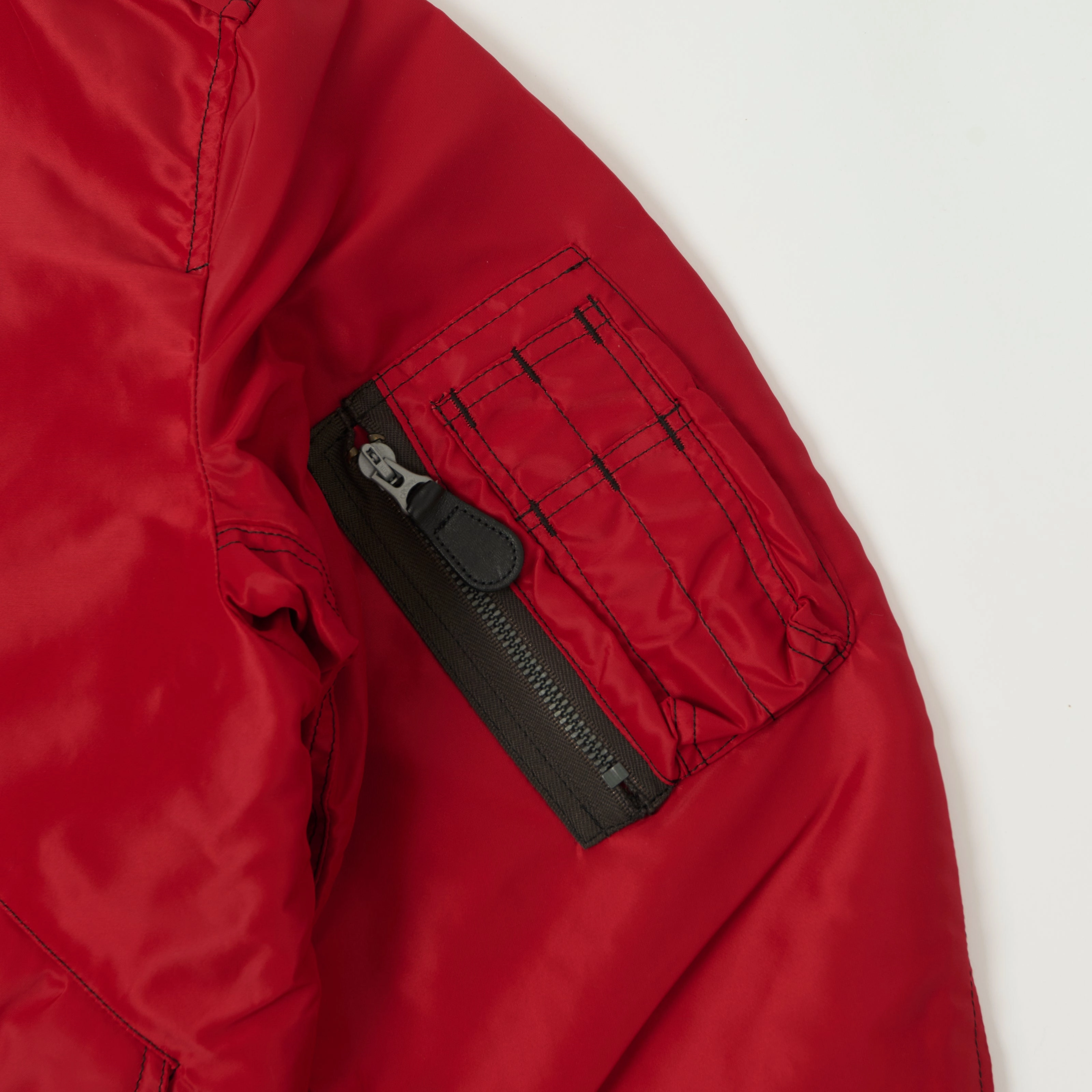 Buzz Rickson's L-2B 'Scorpion' Light Weight Flight Jacket - Red Debate