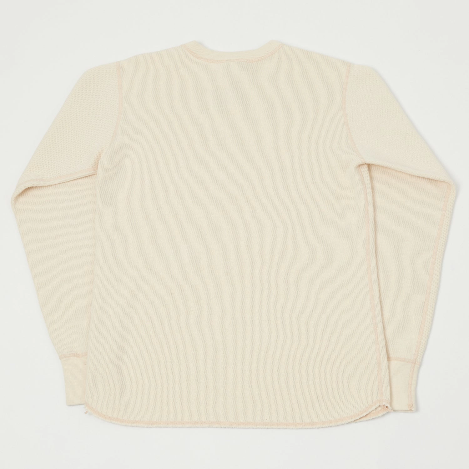 Buzz Rickson's Long Sleeve Thermal T-Shirt - Natural All-Purpose Wear