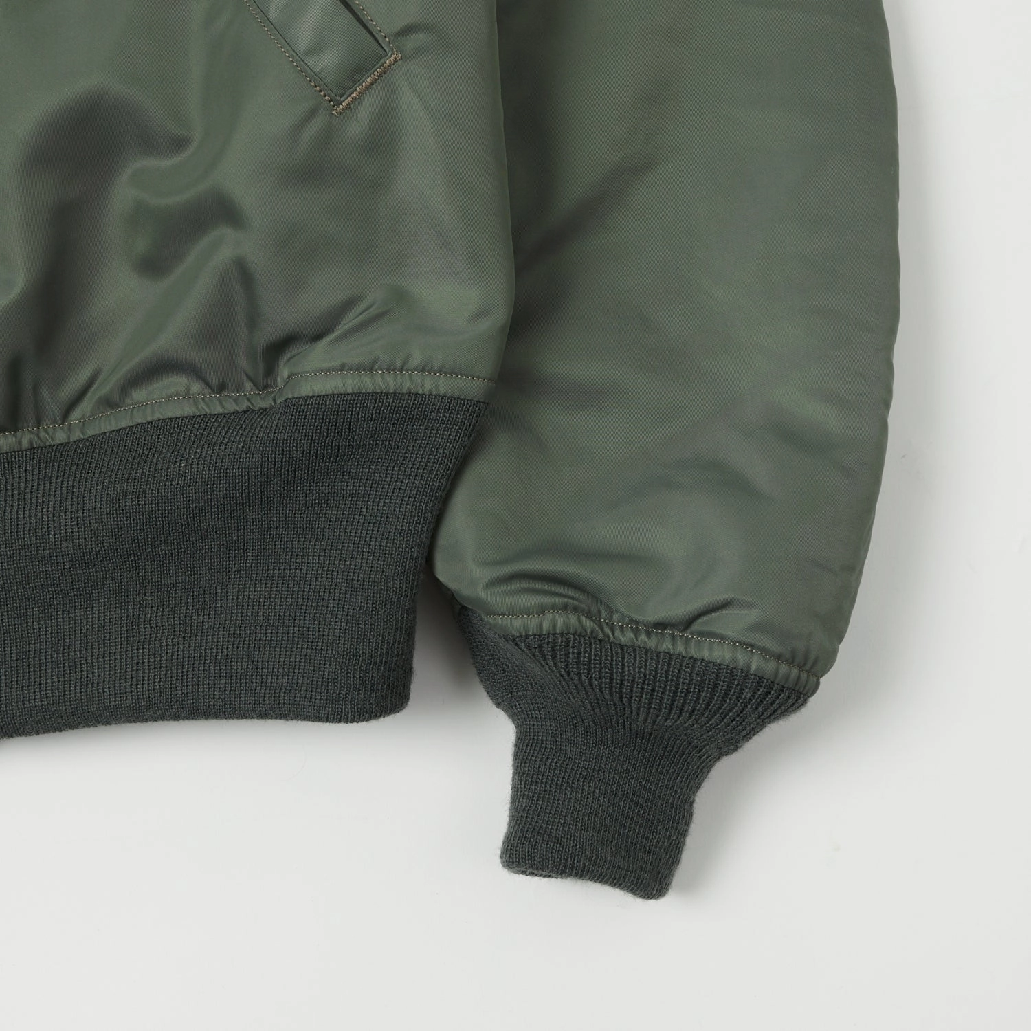 Buzz Rickson's MA-1 'Slender' Flight Jacket - Olive suitable for beach vacations