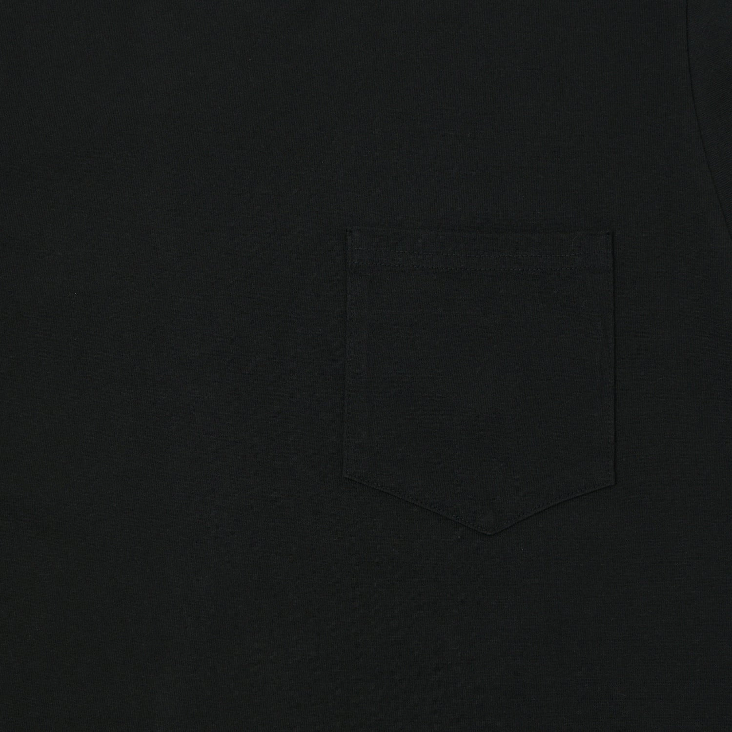 Trendy Vibe Casual Flex Fit Buzz Rickson's Pocket T-Shirt - Black