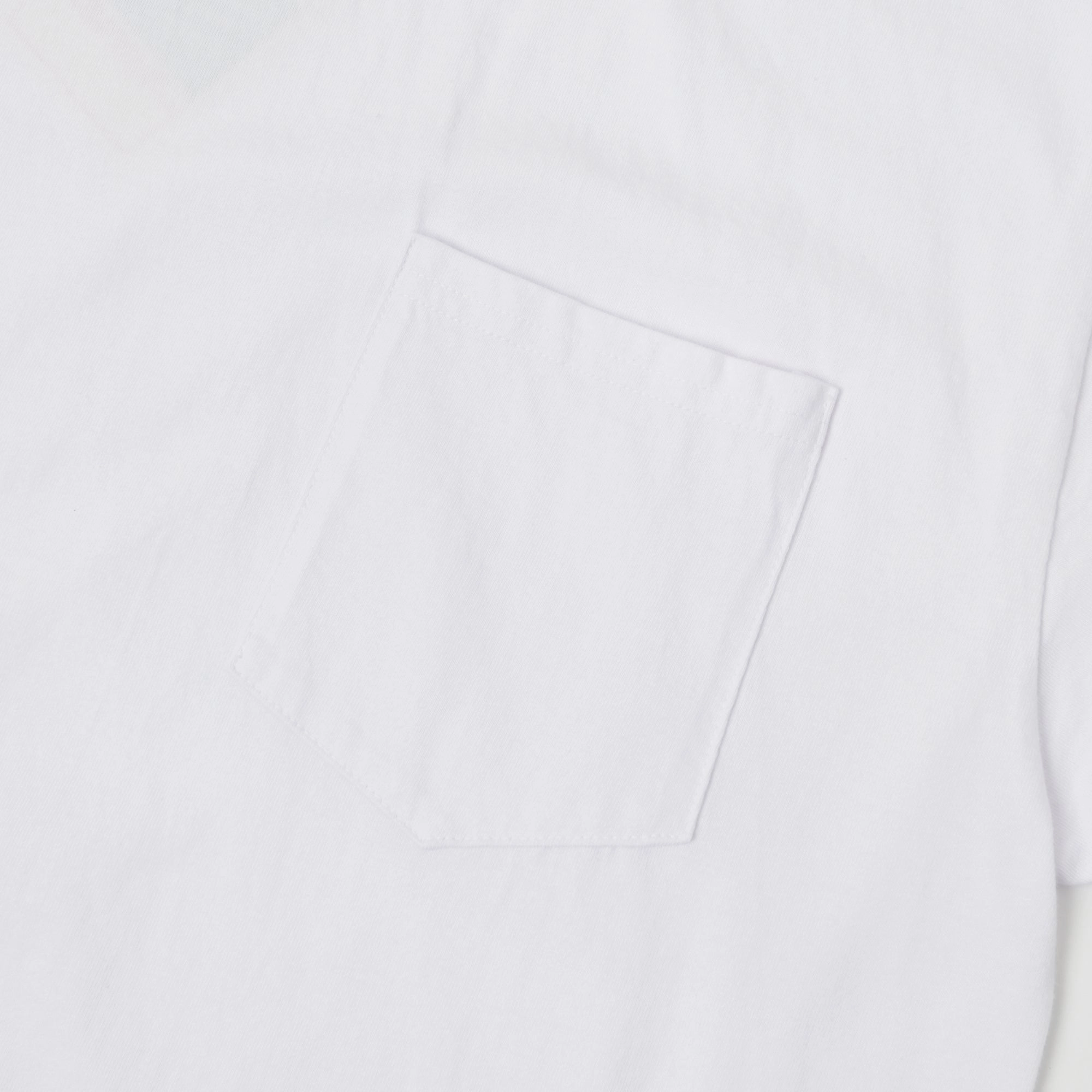 Buzz Rickson's Pocket T-Shirt - White Comfortable clothing