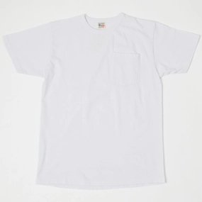 Buzz Rickson's Pocket T-Shirt - White Functional Fashion