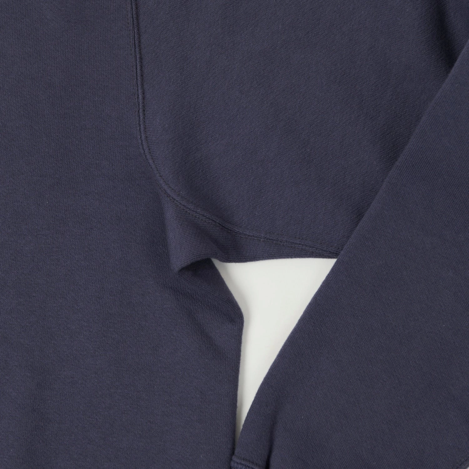 Classic Bold Shrink resistant Buzz Rickson's Raglan Sleeve Freedom Sweatshirt - Navy