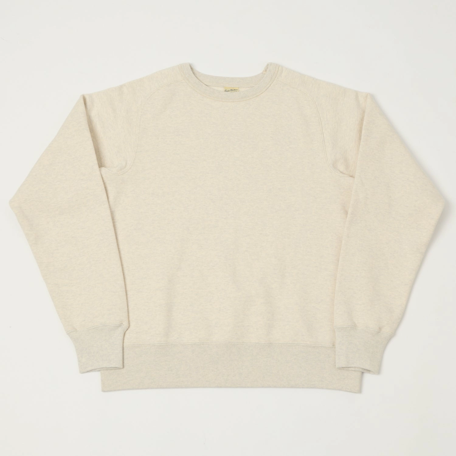 Neutral palette product competitive edge Buzz Rickson's Raglan Sleeve Freedom Sweatshirt - Oatmeal