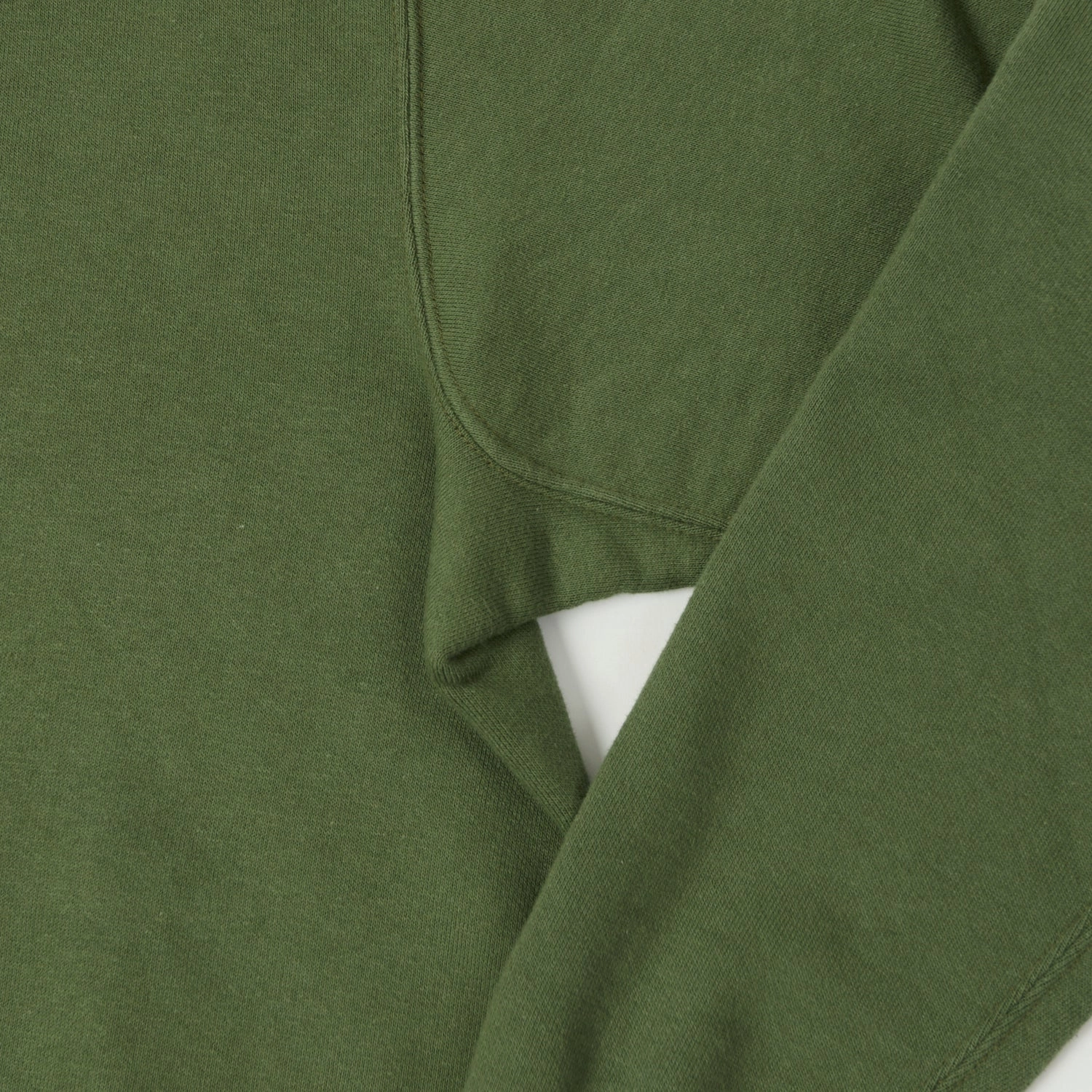 product customization options Modern Fit Buzz Rickson's Raglan Sleeve Freedom Sweatshirt - Olive