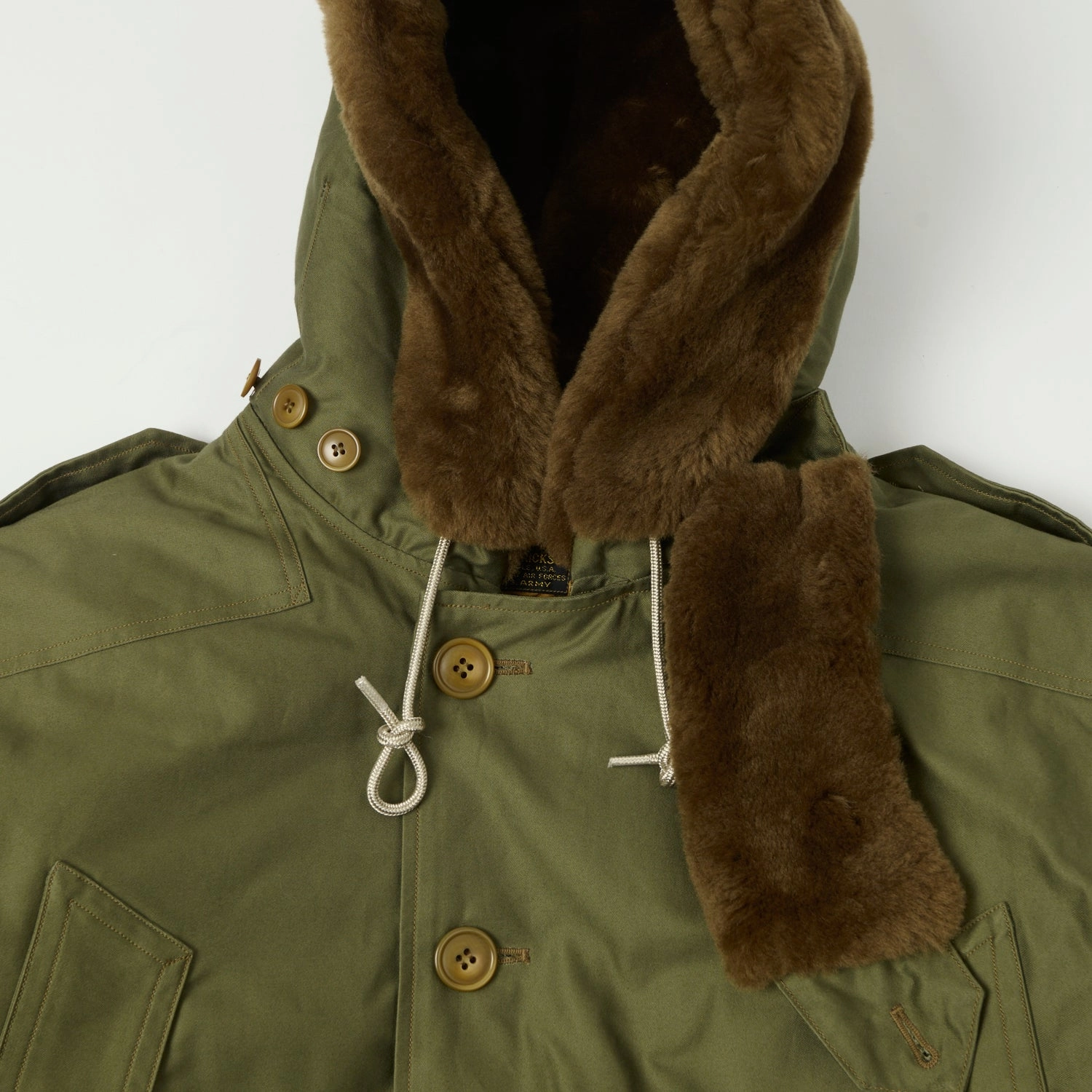 Buzz Rickson's Type B-9 Extreme Cold Flight Parka - Olive Drab Resist