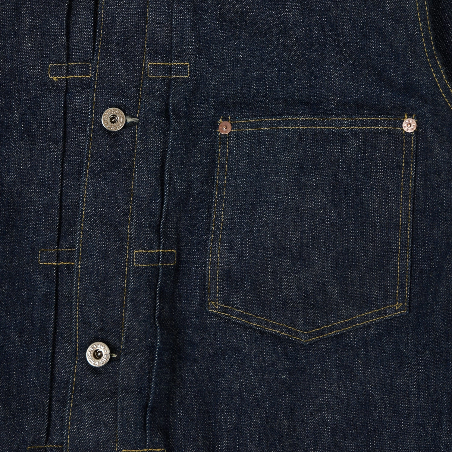 Buzz Rickson's Type I Denim Jacket - One Wash Chance no pocket