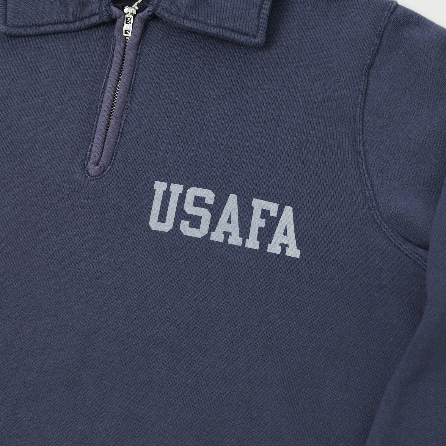 Running Gear Buzz Rickson's U.S. Air Force Academy Half Zip Sweatshirt - Navy