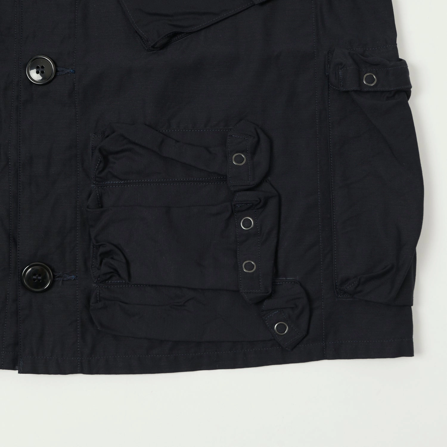 basic technology Buzz Rickson's U.S. Army C-1 Civilian Vest - Navy