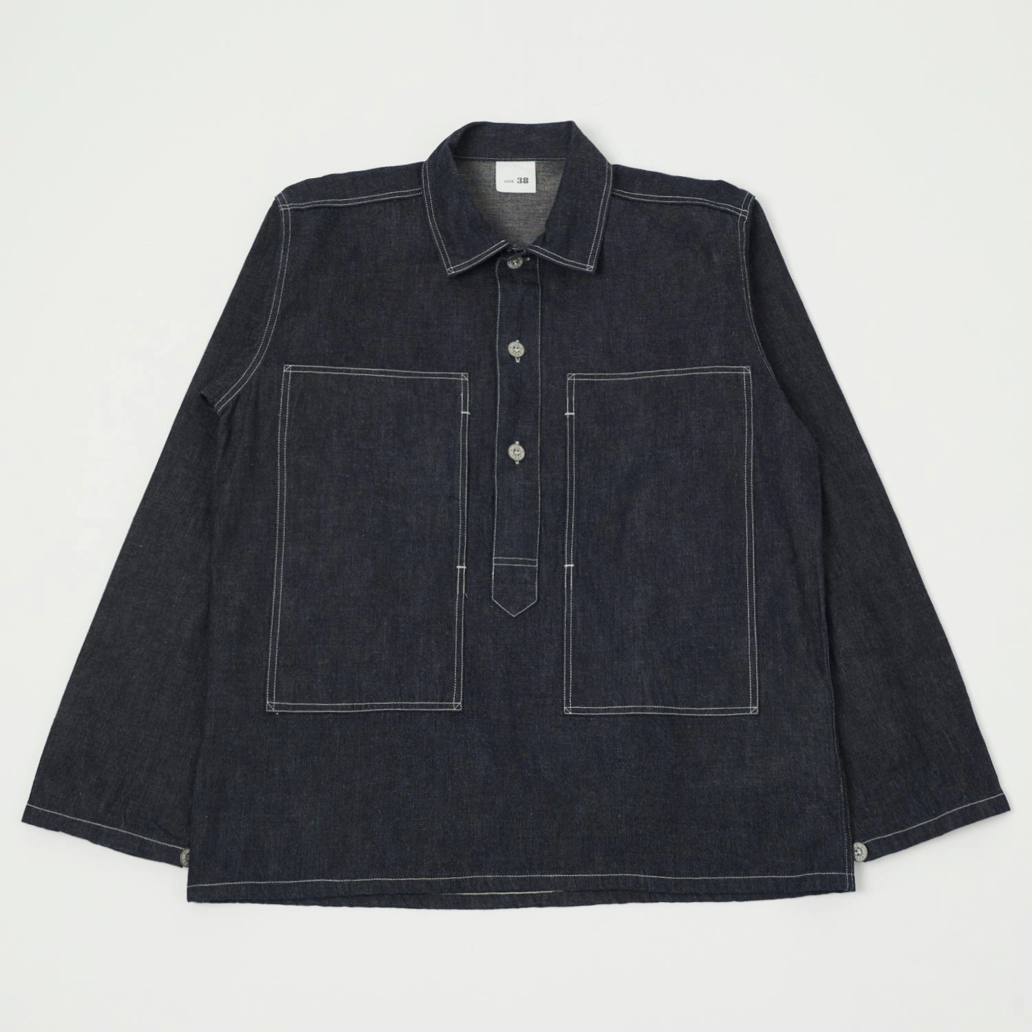 Bonnet Grace Buzz Rickson's U.S. Army Denim Pullover Jacket - Indigo