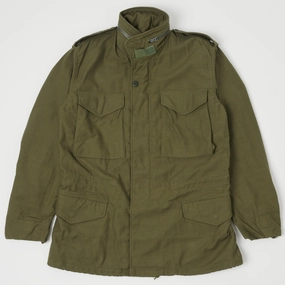 Durable Quality Functional Layer Buzz Rickson's U.S. Army M-65 Field Jacket - Olive Drab