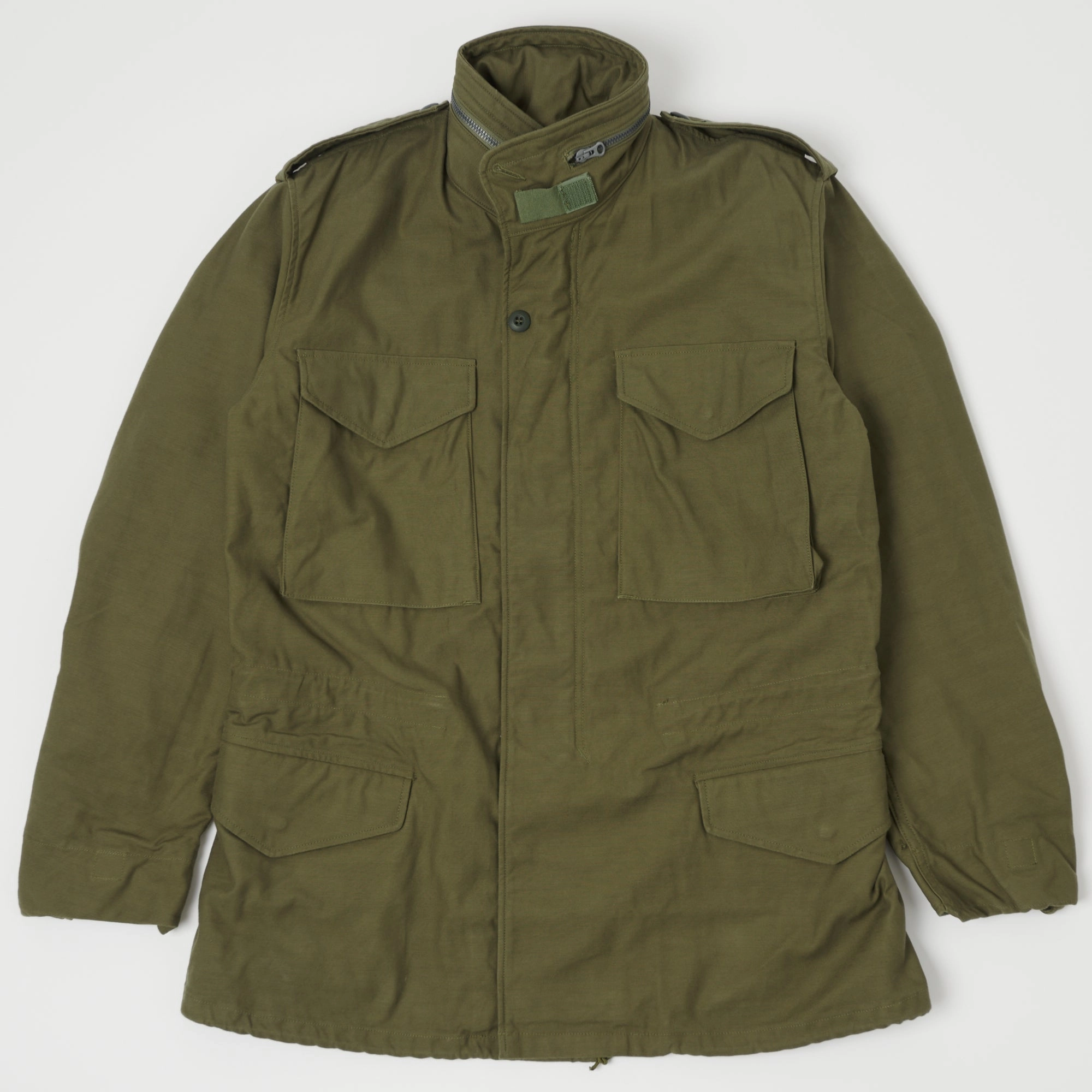 Durable Quality Functional Layer Buzz Rickson's U.S. Army M-65 Field Jacket - Olive Drab