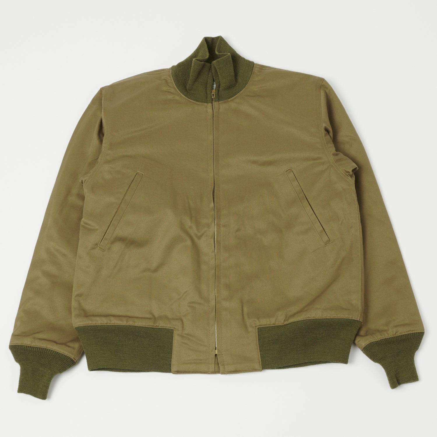 Layer Versatility Buzz Rickson's U.S. Army Tanker Jacket - Khaki