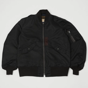 Animal Print Infatuation Buzz Rickson's x William Gibson L-2B Flight Jacket 'Long' - Black