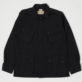 variety Buzz Rickson's x William Gibson U.S. Army Tropical Combat Jacket - Black