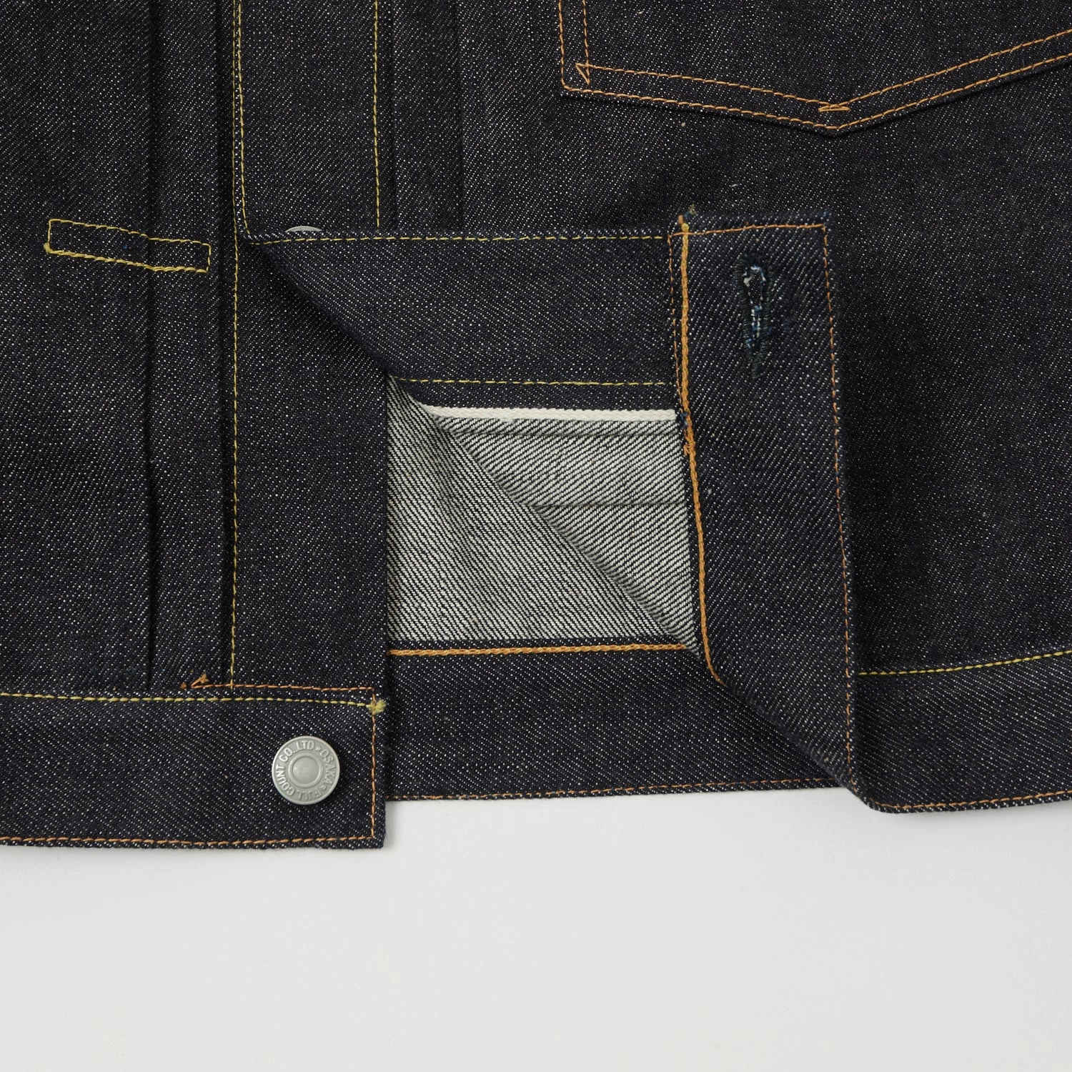 Train Full Count 2107XX 15.5oz Type I Denim Jacket - Raw