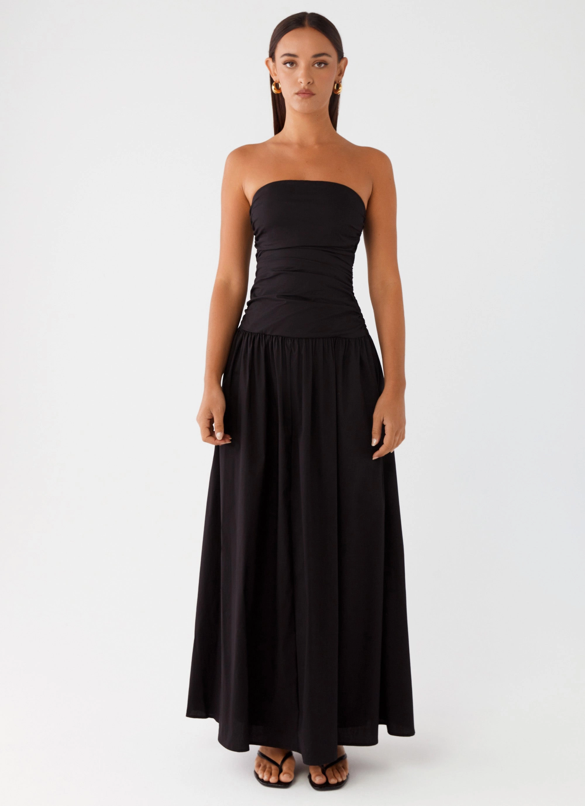 Perfect For Work AntiPillTreatment Carmel Maxi Dress - Black