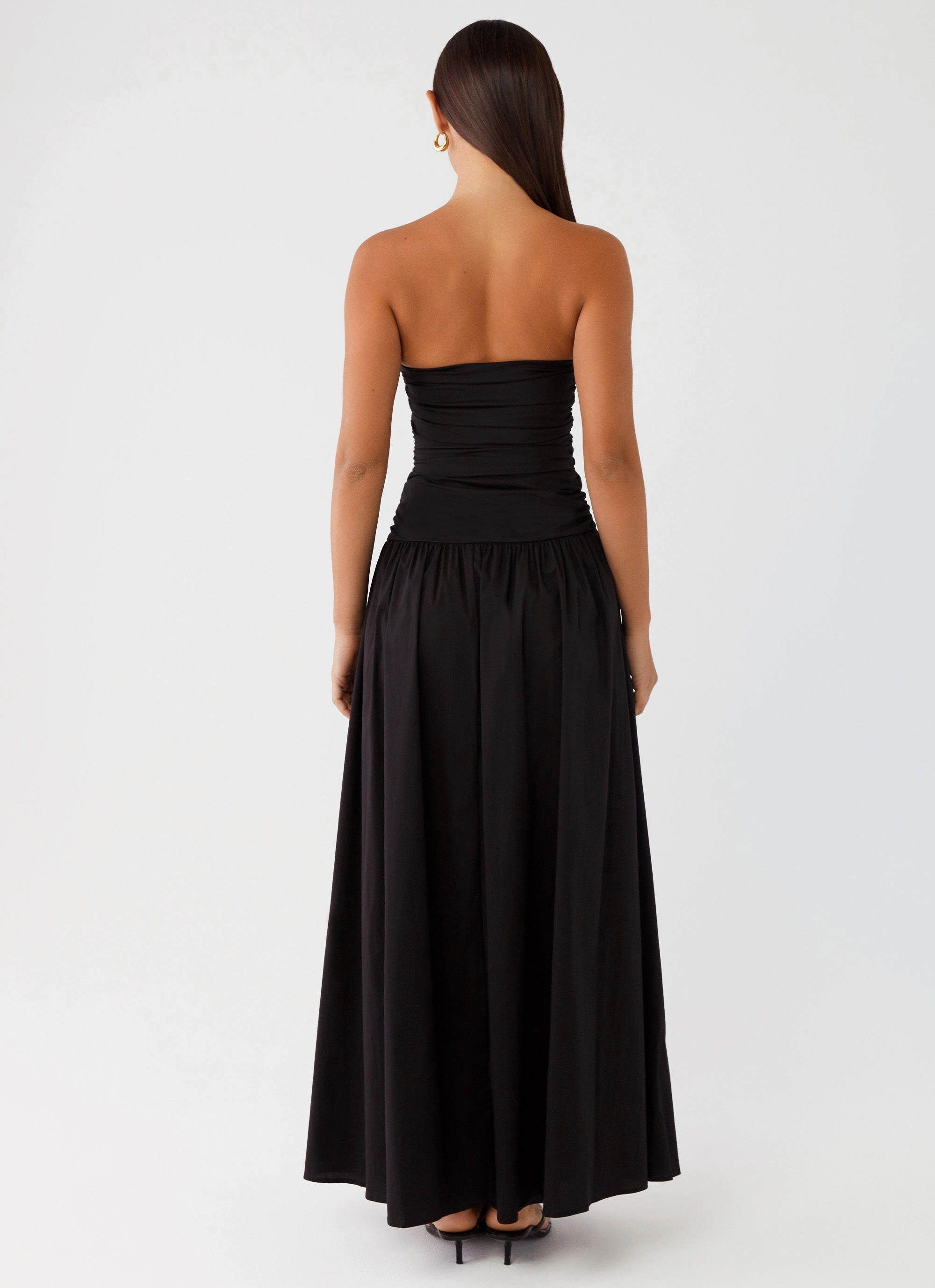 Carmel Maxi Dress - Black Refined Mood Dance-Party