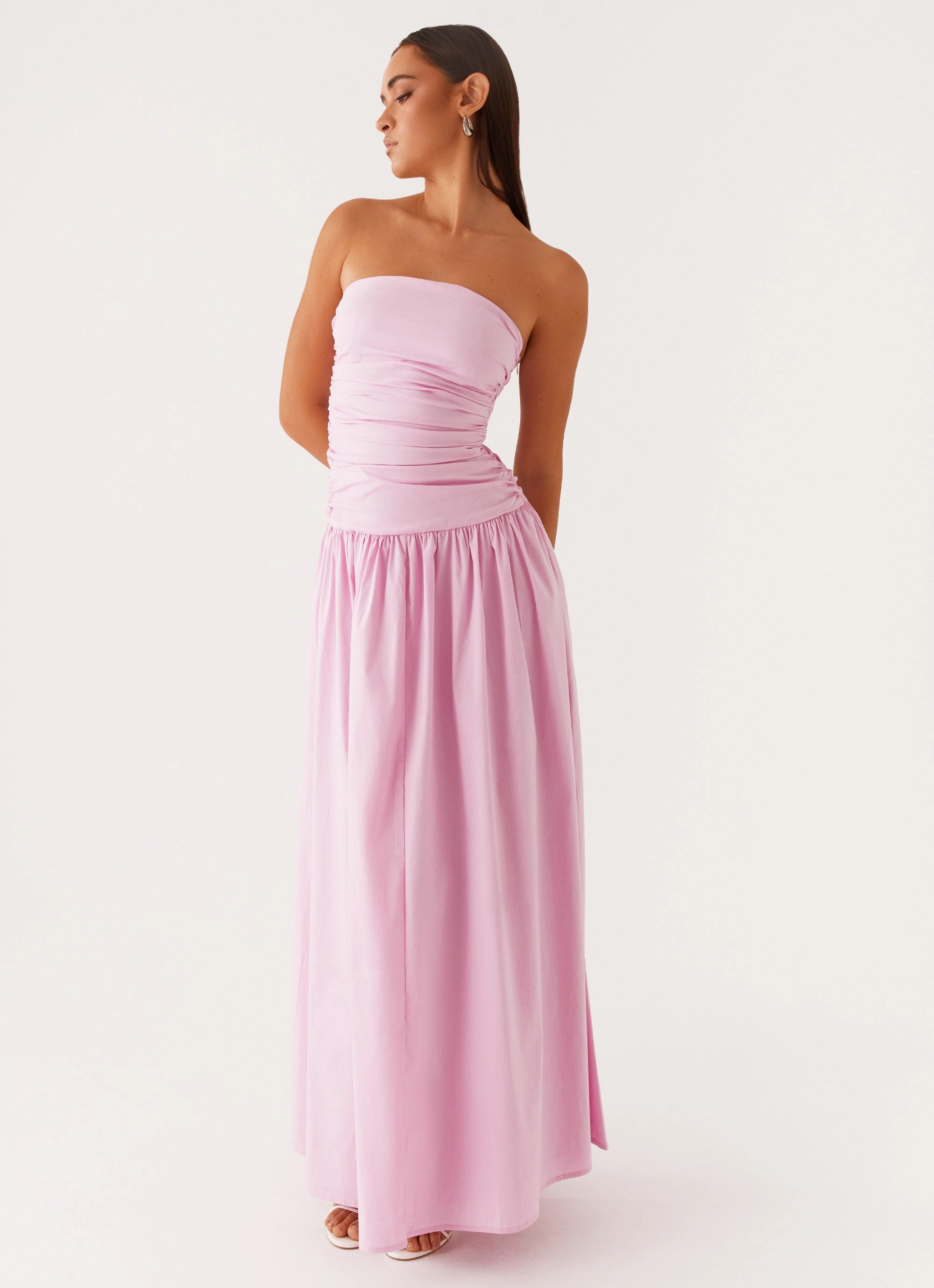 Delicate Details Smart Casual Carmel Maxi Dress - Pink