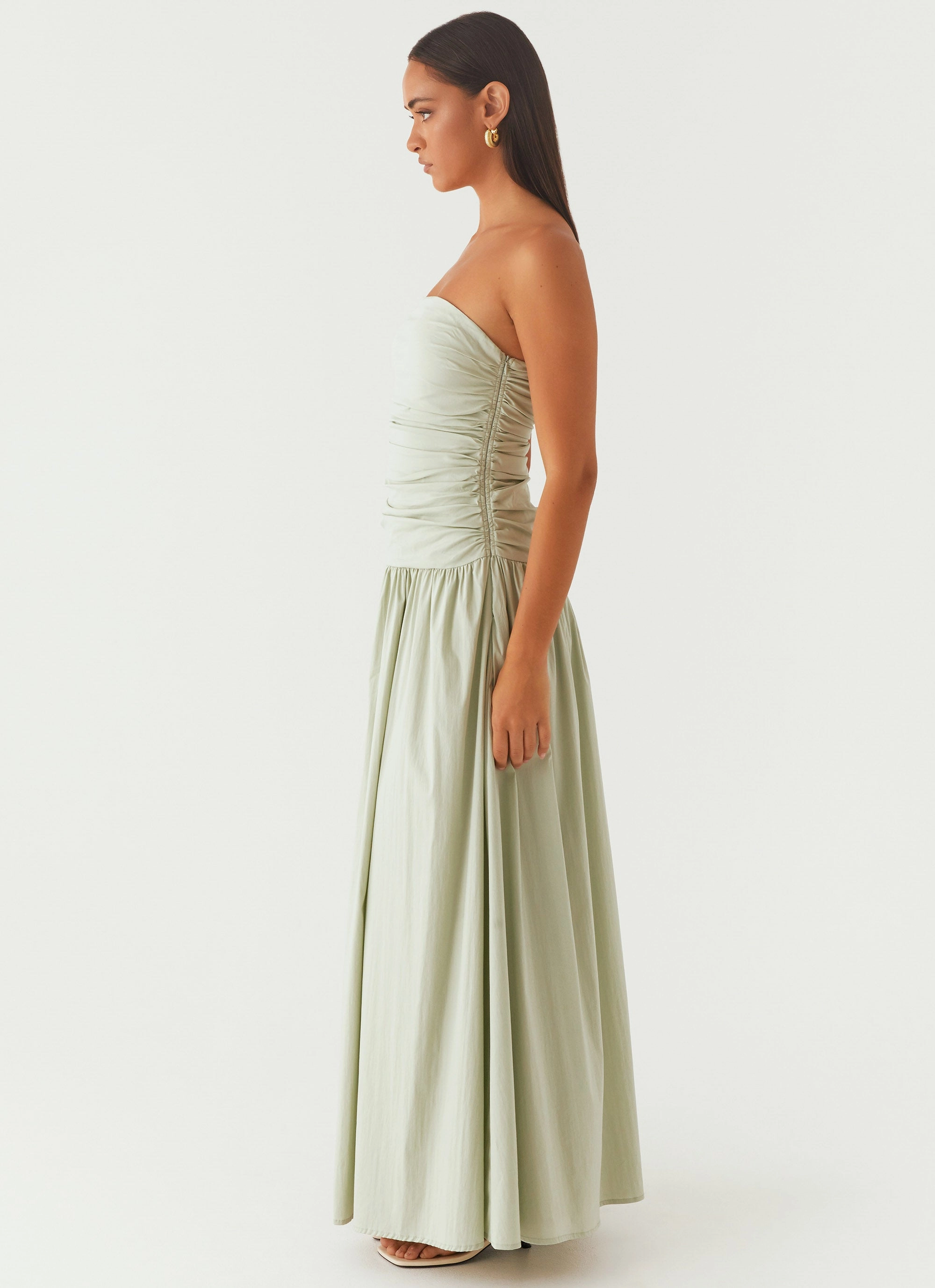 Timeless Energy Carmel Maxi Dress - Sage