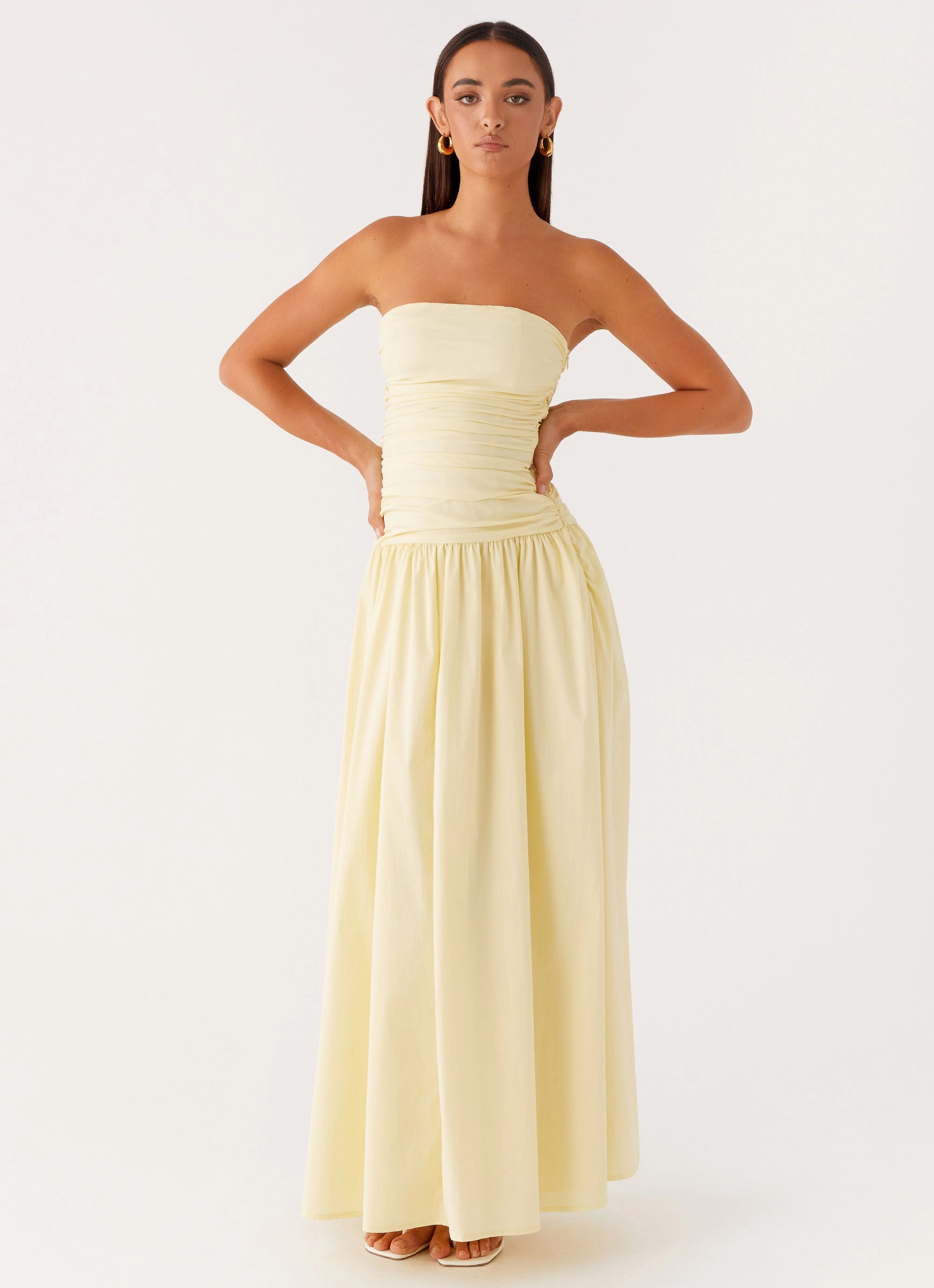 Flexible Comfort Carmel Maxi Dress - Yellow