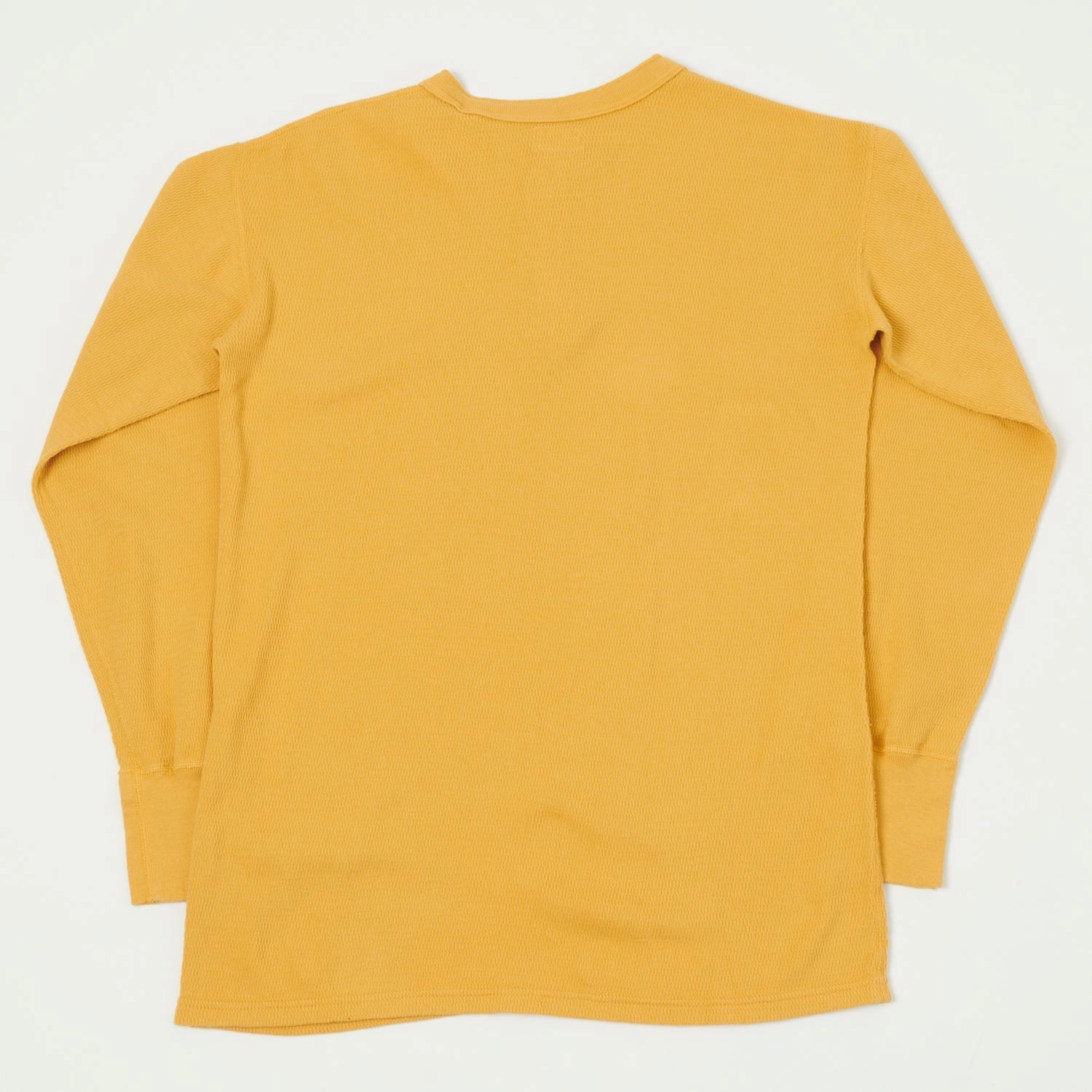 Relax Trend Layering Options Dubbleworks Long Sleeve Thermal Henley - Citrus