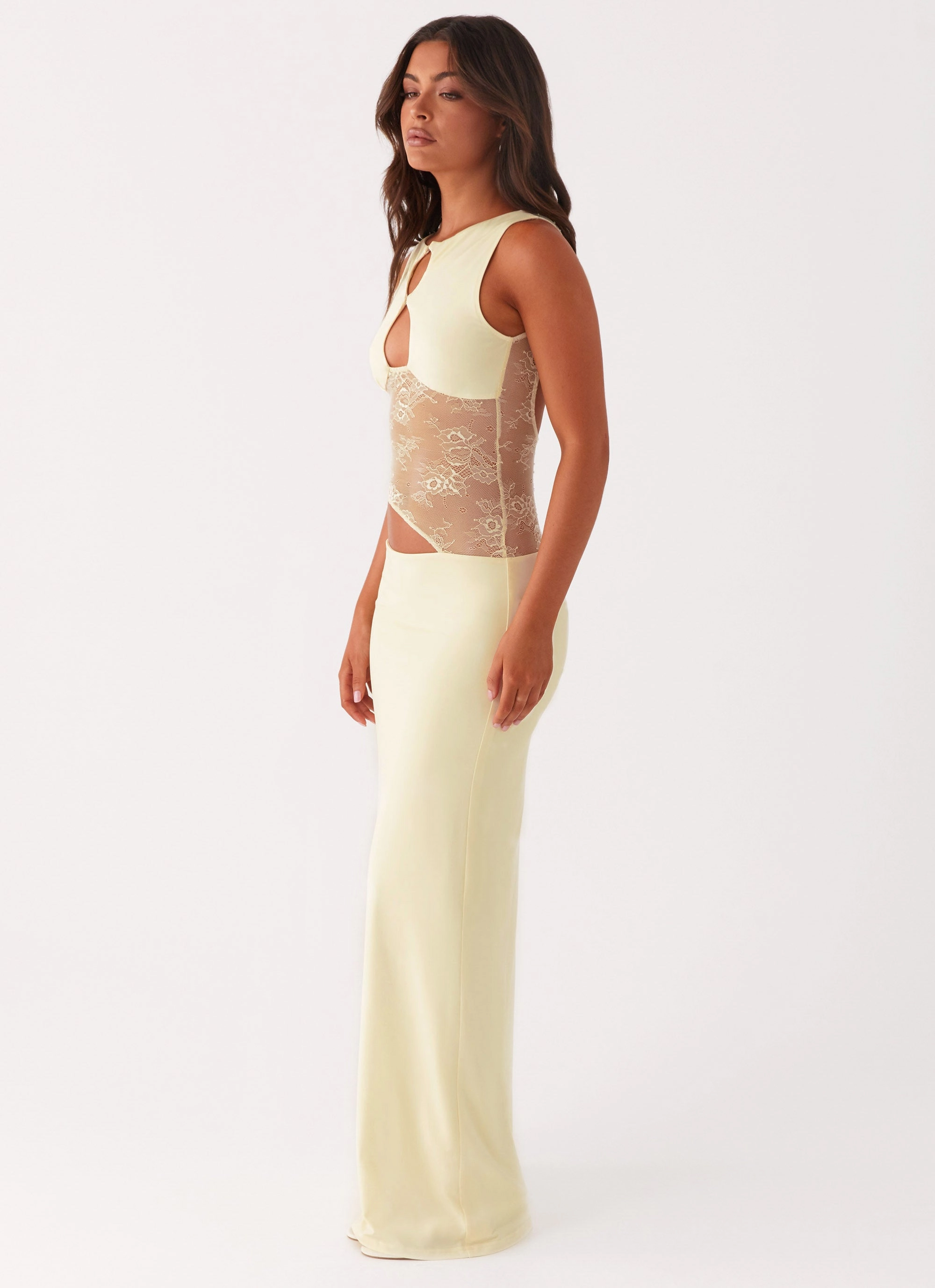 Crisp Finish Smart Piece Prophecy Maxi Dress - Yellow