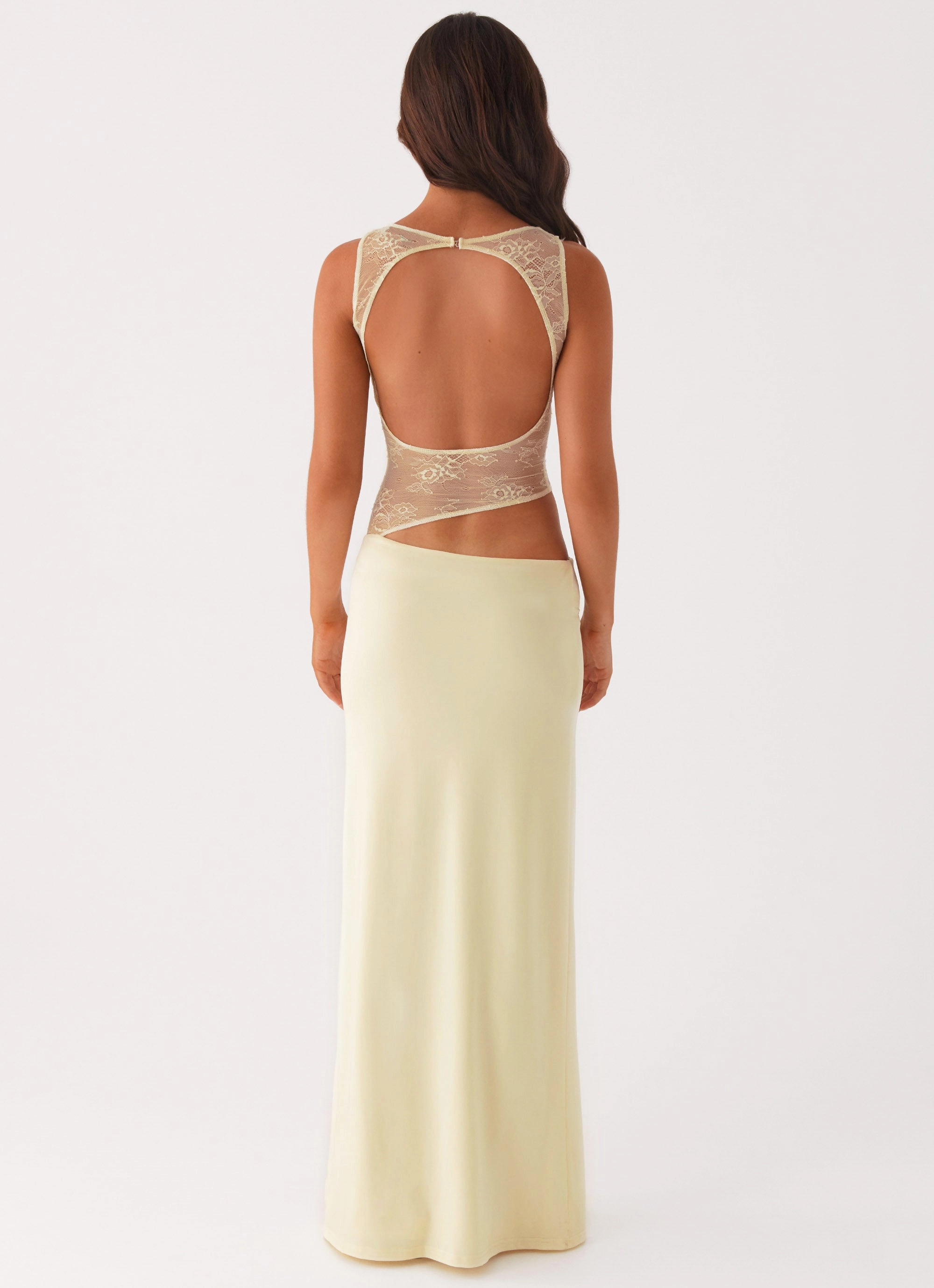 Prophecy Maxi Dress - Yellow Shape Retention