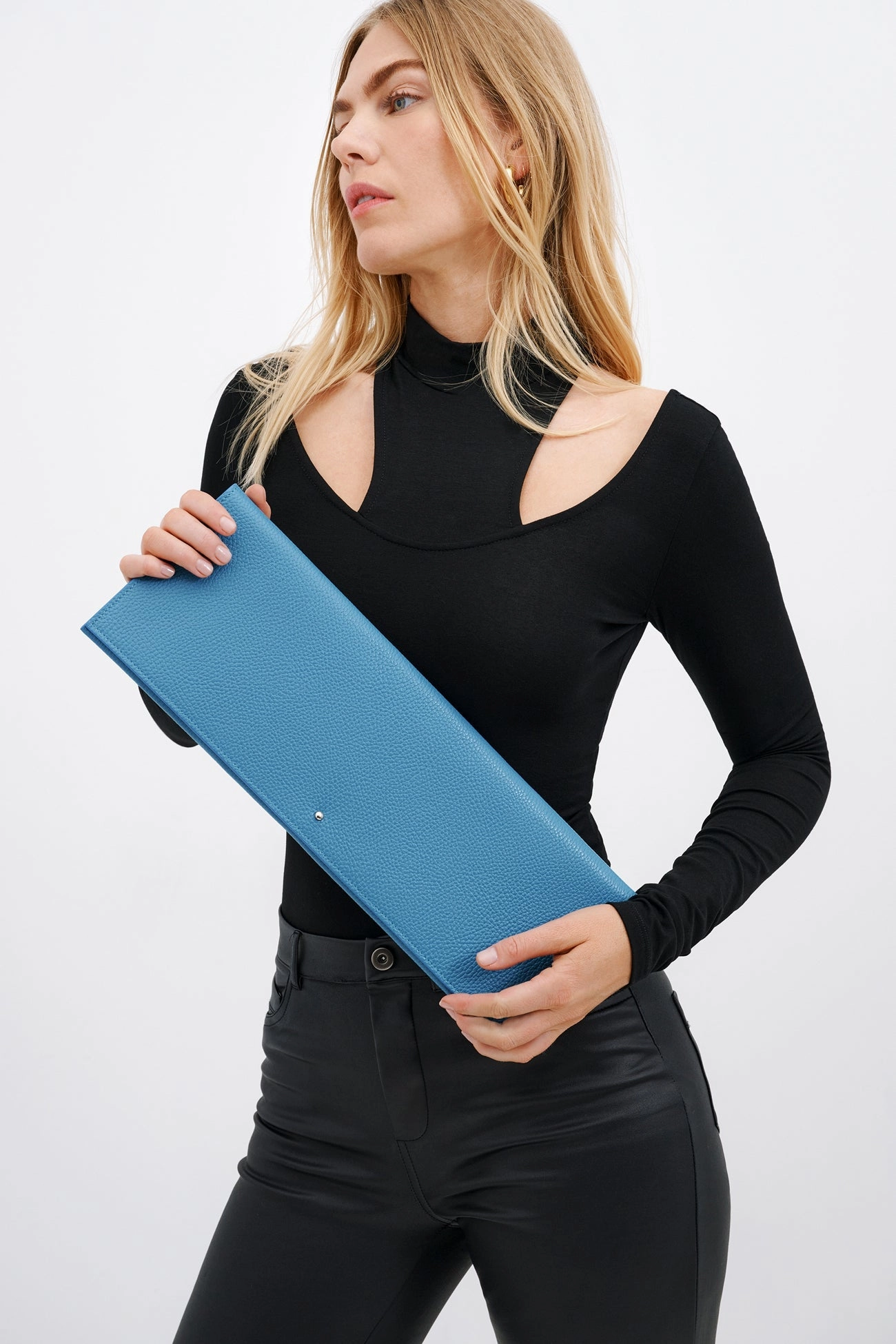 Belle Leather Clutch Work Comfort Walk Mood