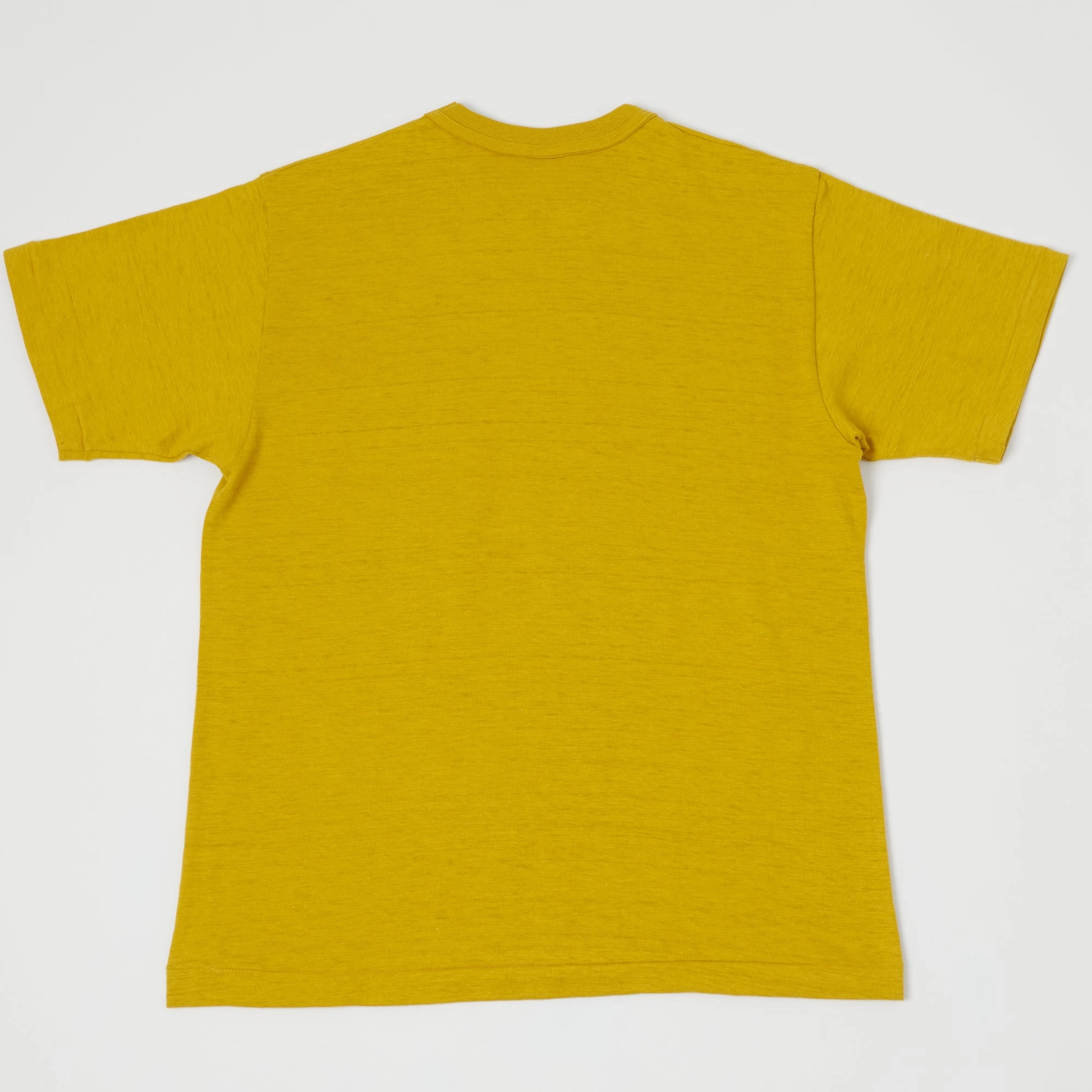 Warehouse & Co 4601 Pocket T-Shirt - Mustard Oversized Cut