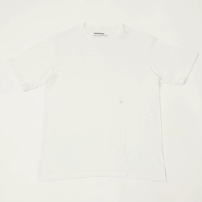 BreathableFabric Nanamica Loopwheel Coolmax Jersey T-Shirt - White