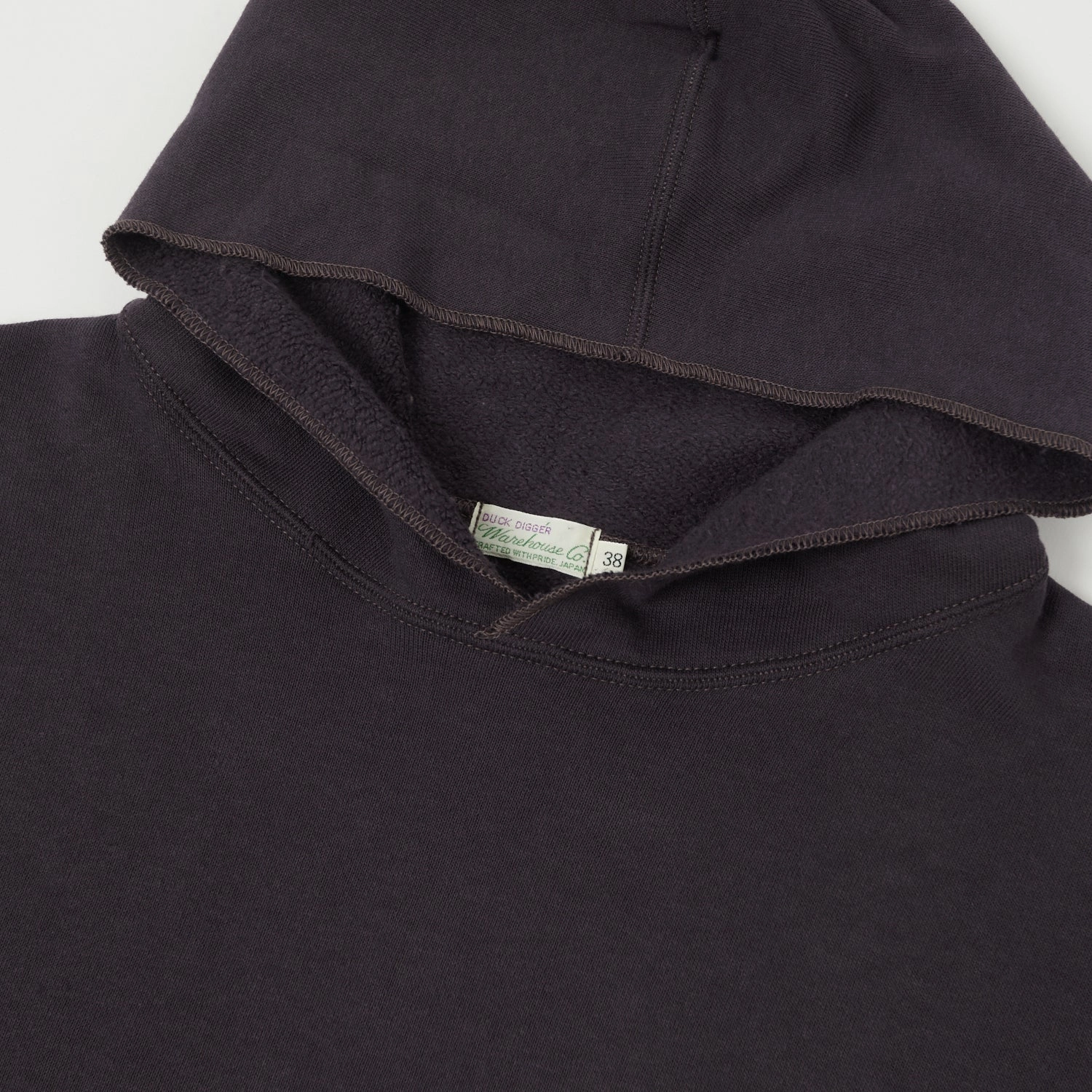 Tight Fit Essential Clothing Warehouse & Co 453 Two Pocket Hooded Sweatshirt - Dark Navy