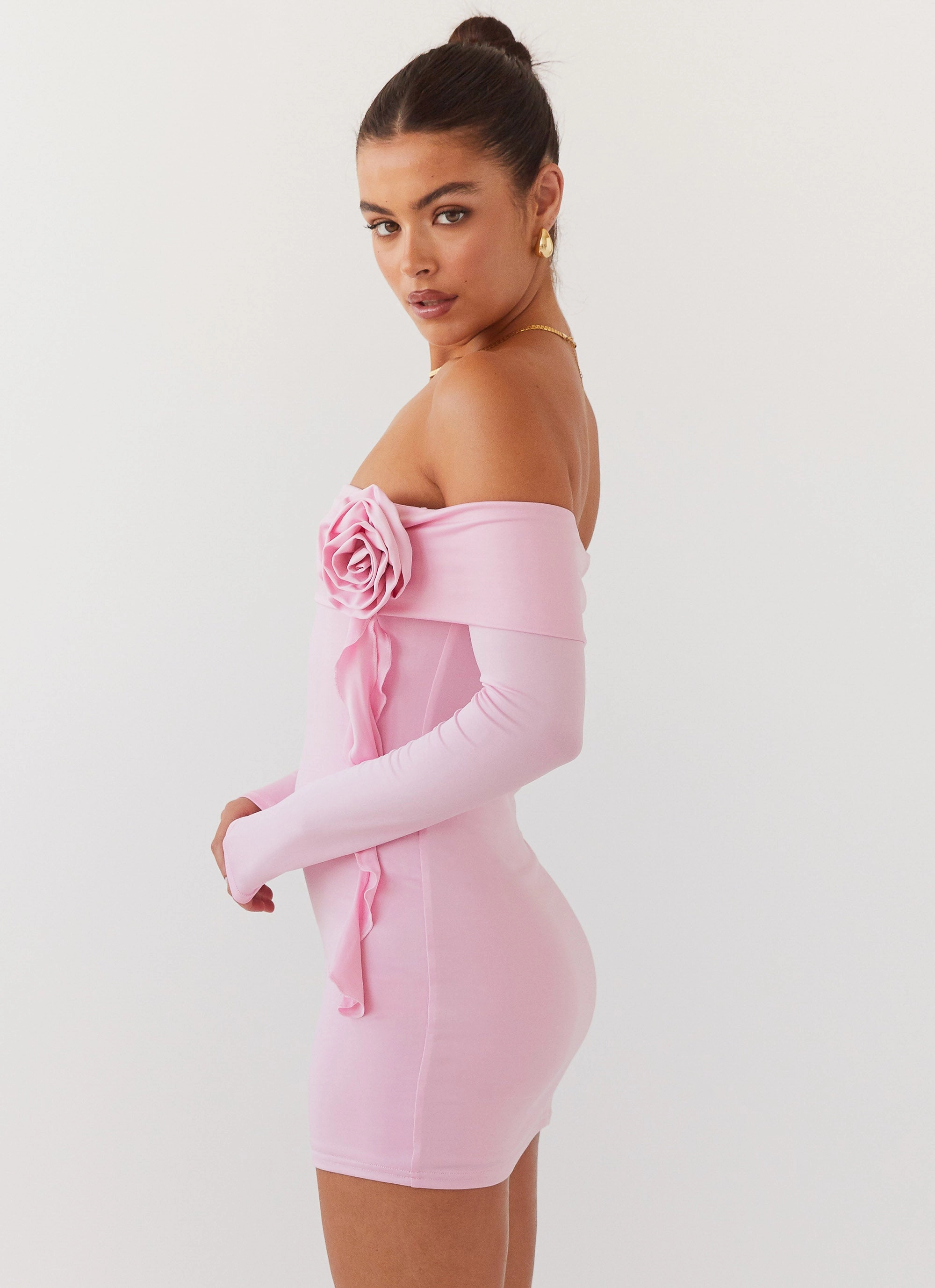 Easy Drape Cecilia Rose Mini Dress - Candy