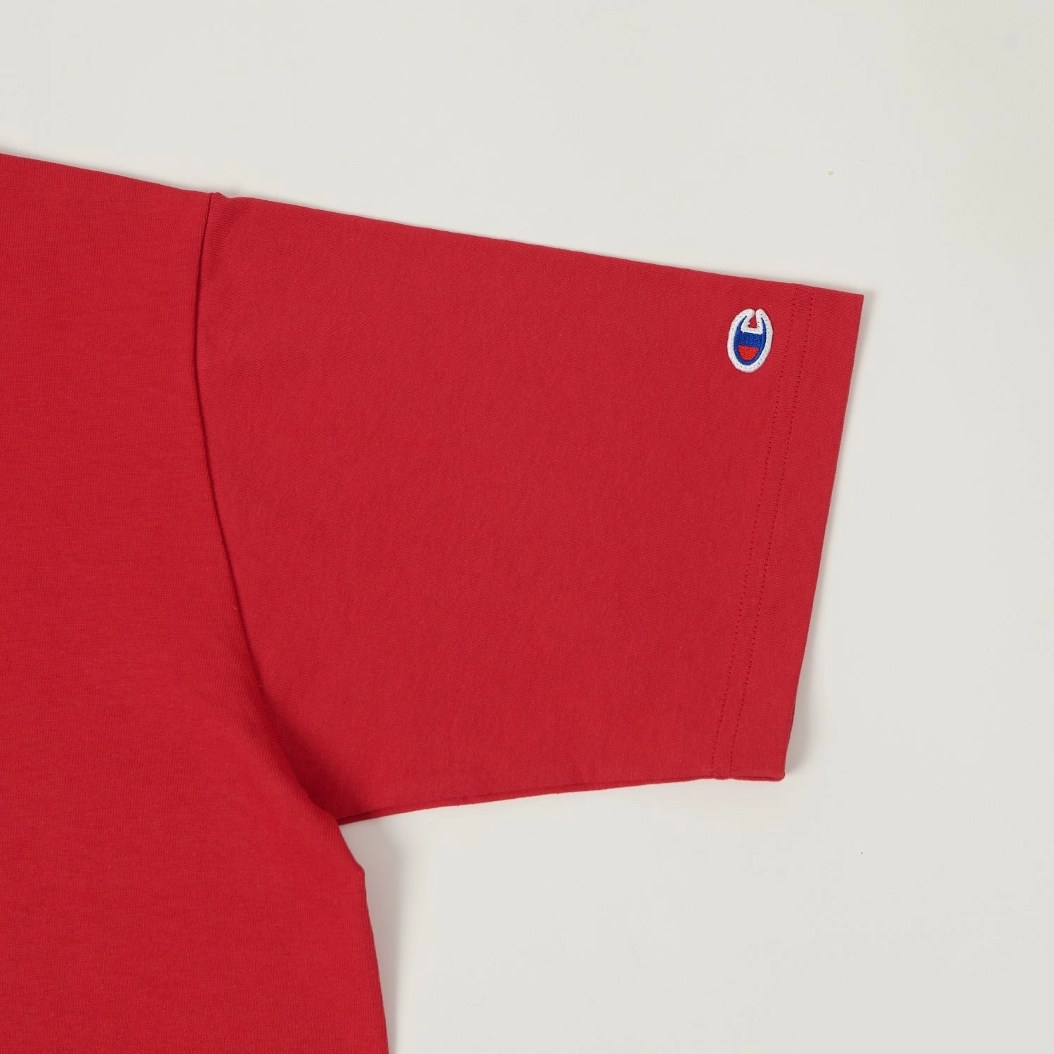 Layered Look Wear Champion Made in USA Crewneck Tee - Cardinal Red
