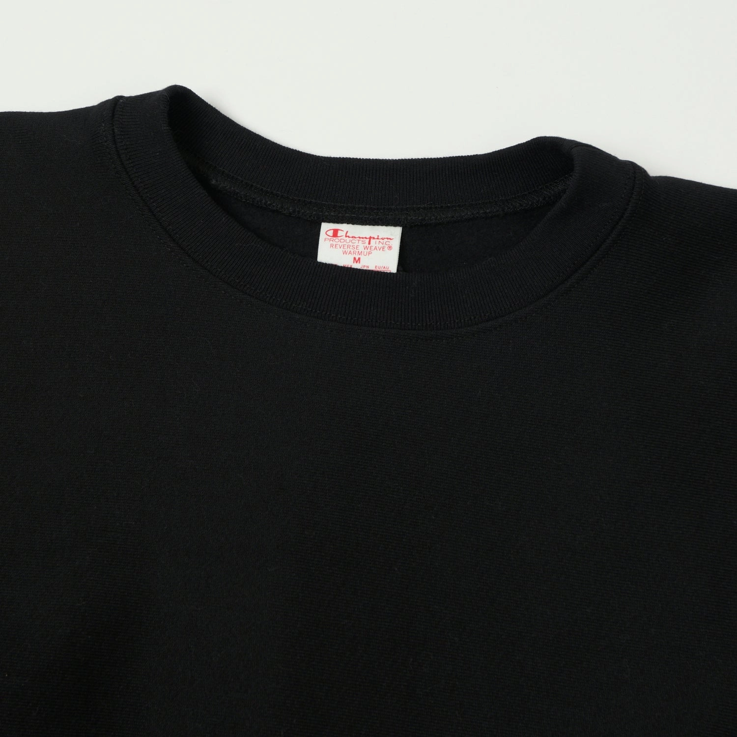 Modern Champion Made in USA Reverse Weave Crewneck Sweatshirt - Black