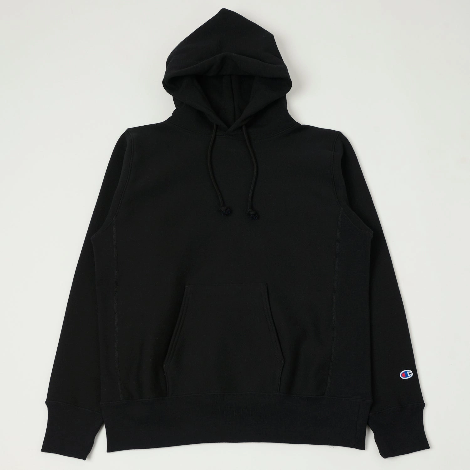Champion Made in USA Reverse Weave Hoodie - Black Chill Clothing