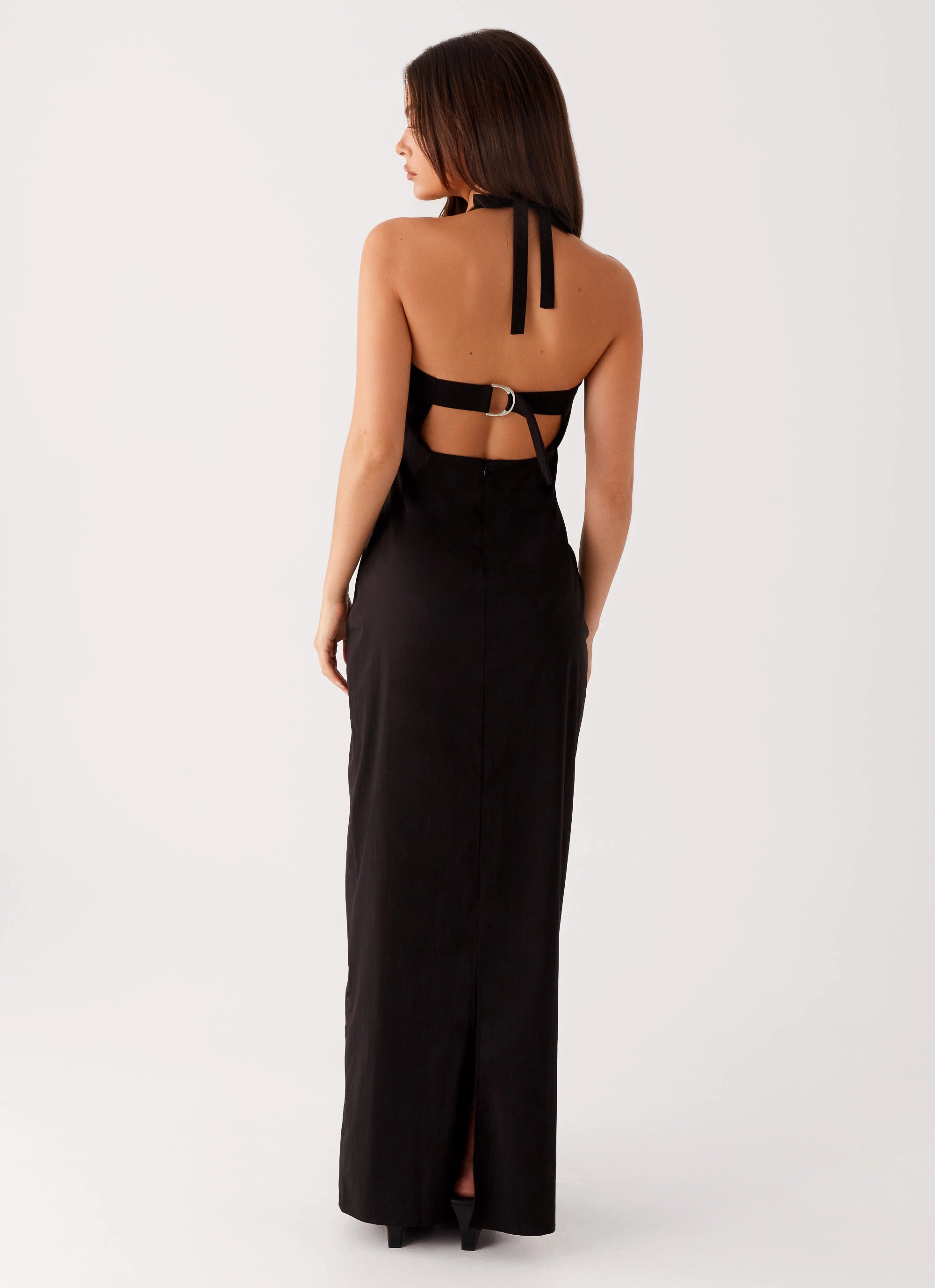 Cheryl Maxi Dress - Black NonIrritatingLining