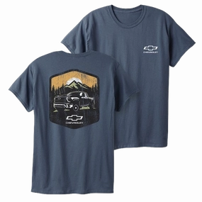 Chevrolet Mountain Graphic T-Shirt Versatile Wardrobe Piece