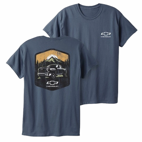 Chevrolet Mountain Graphic T-Shirt Versatile Wardrobe Piece