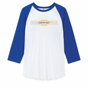 Chevrolet Retro Raglan T-Shirt Versatile Layering Piece