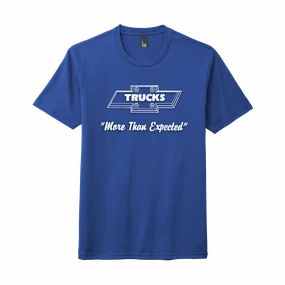 Chevy Trucks "More Than Expected" Graphic T-Shirt Cool Vibes windproof