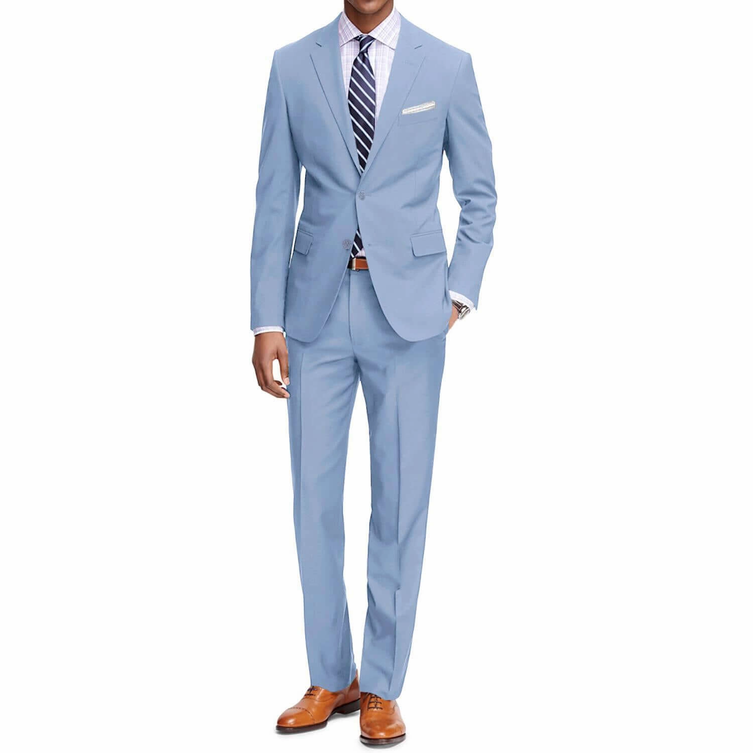 Tailored Style Smart Look Braveman Men's Classic Fit 2PC Suits