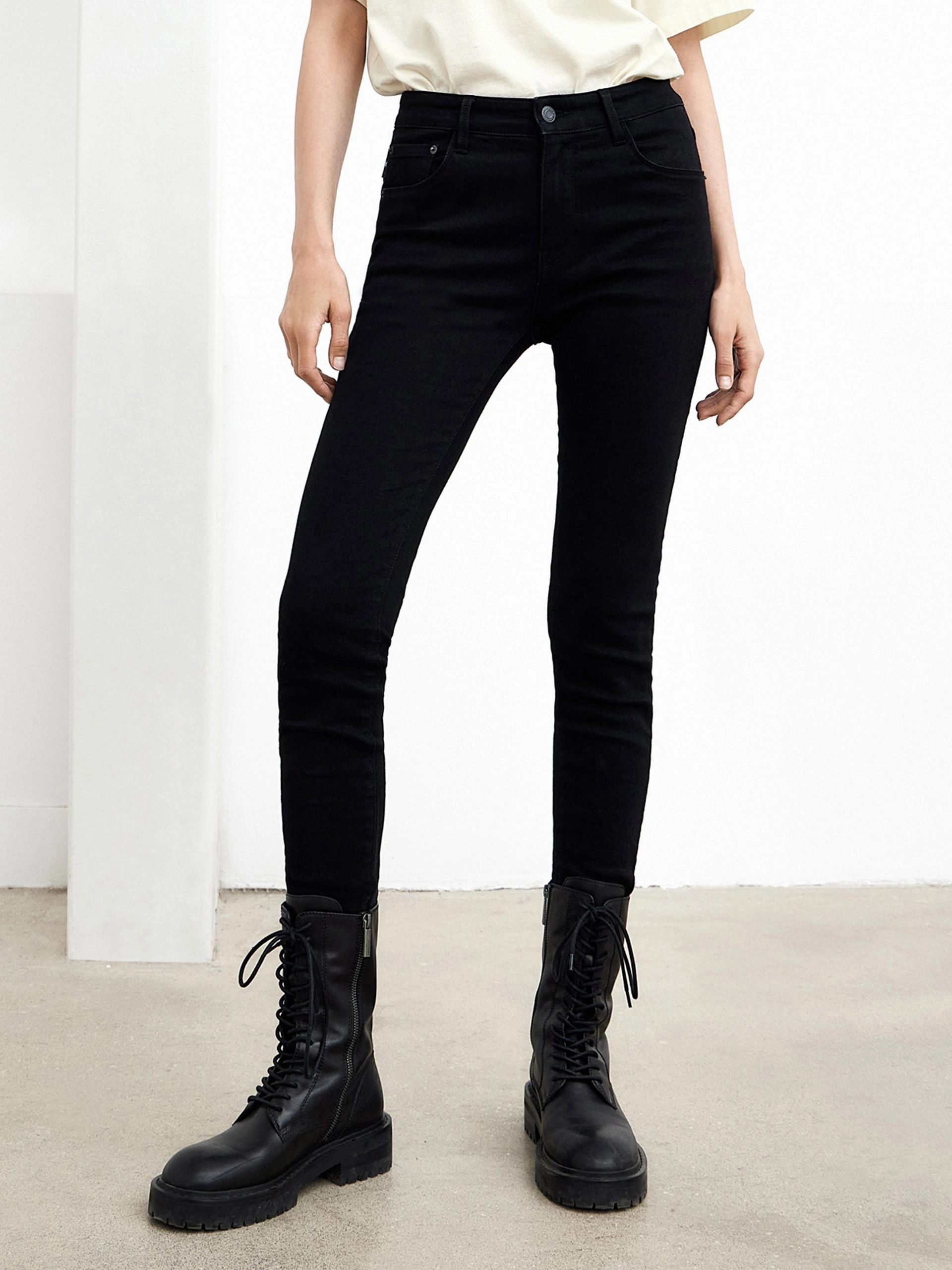 Antibacterial Technology Skinny Jeans Youth Style Road Trip Outdoor Enthusiast Work Outfit