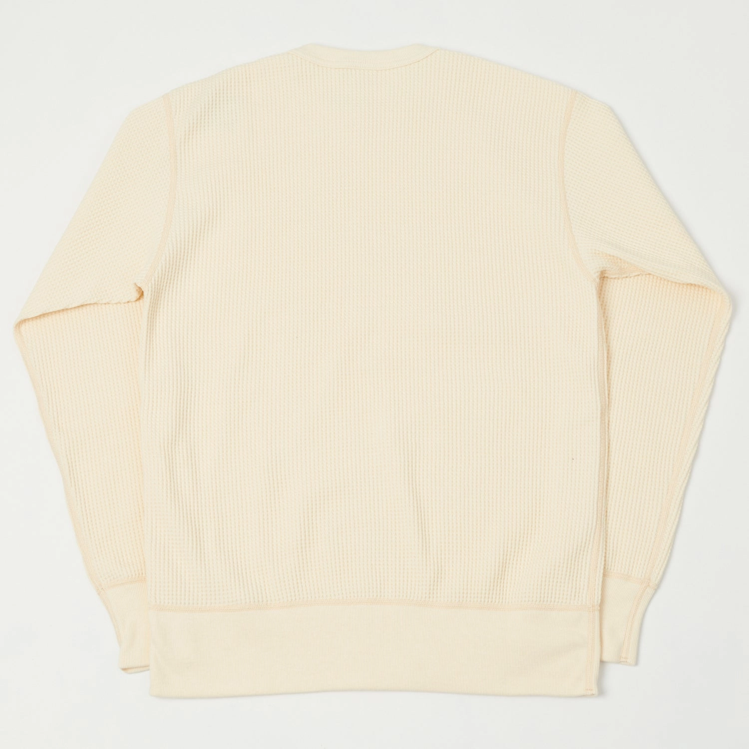 mountain style TOYS McCOY 'Big Waffle' Thermal Sweatshirt - Natural