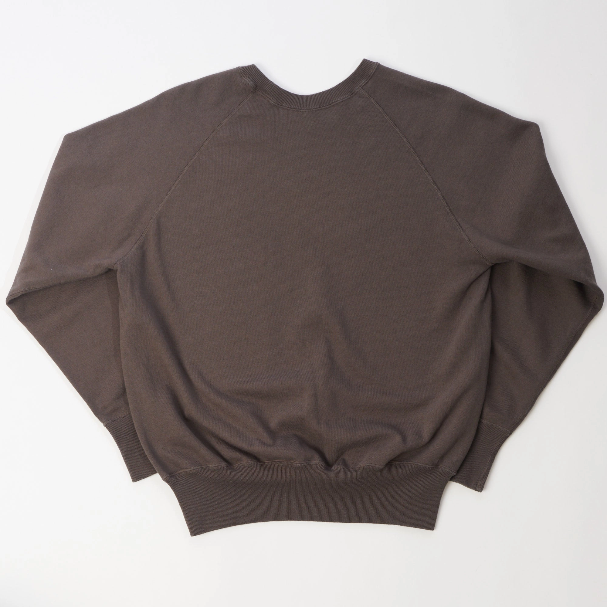 Trendy Look Fleece Warehouse & Co 461 Raglan Sleeve Sweatshirt - Charcoal