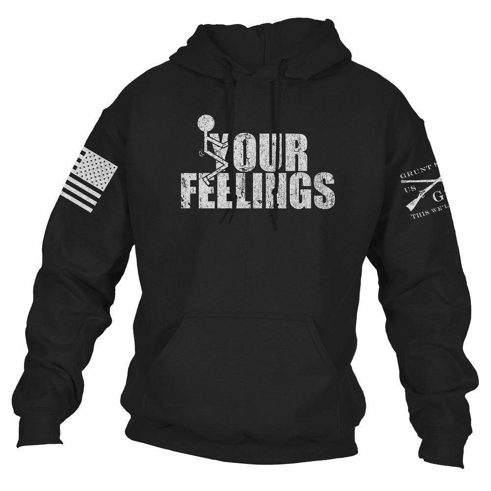 Brunch Outfit product pearl elegance F*ck Your Feelings Hoodie - Black