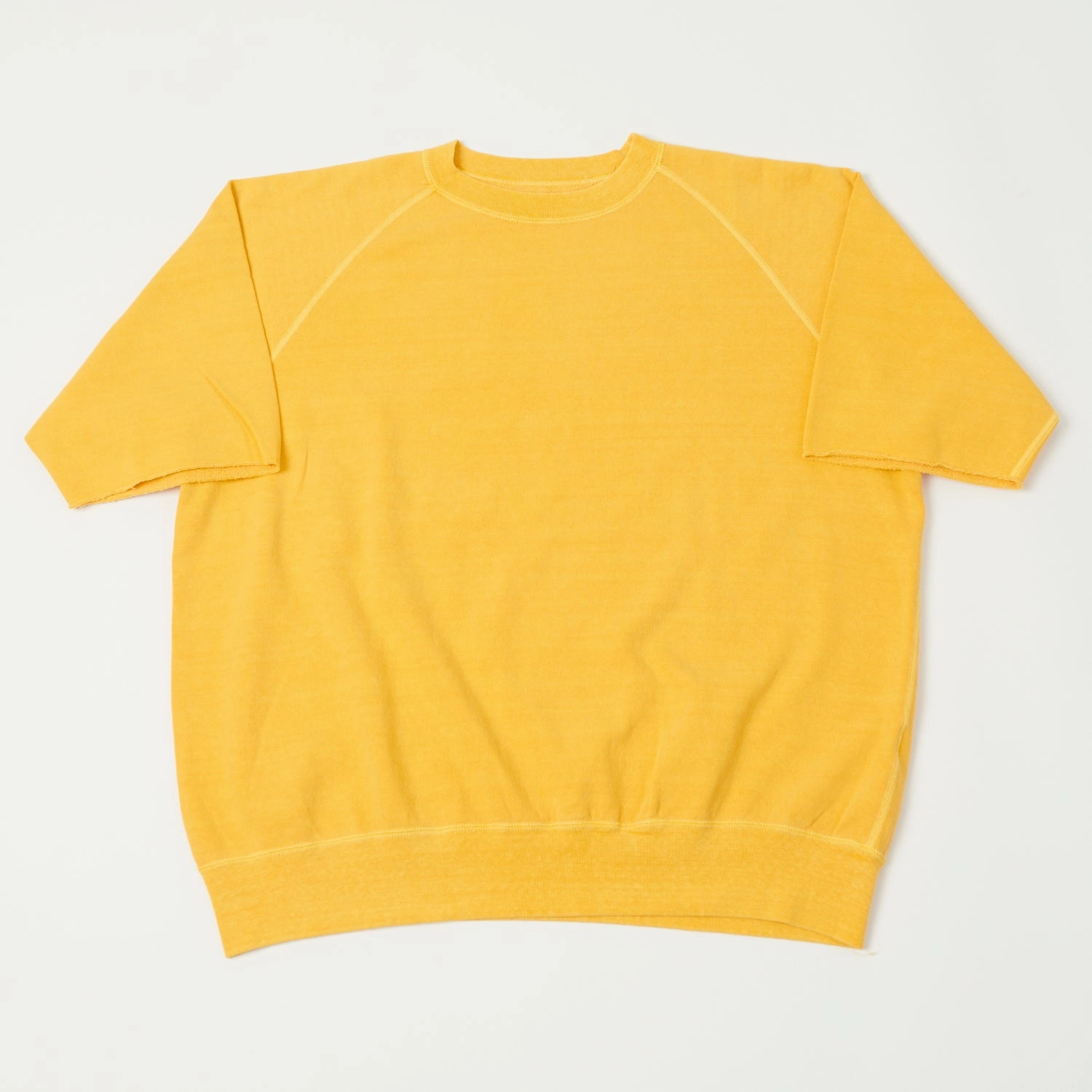 Dubbleworks Cut Off Sleeve Pigment Dyed Sweatshirt - Gold product team unity easy to pair