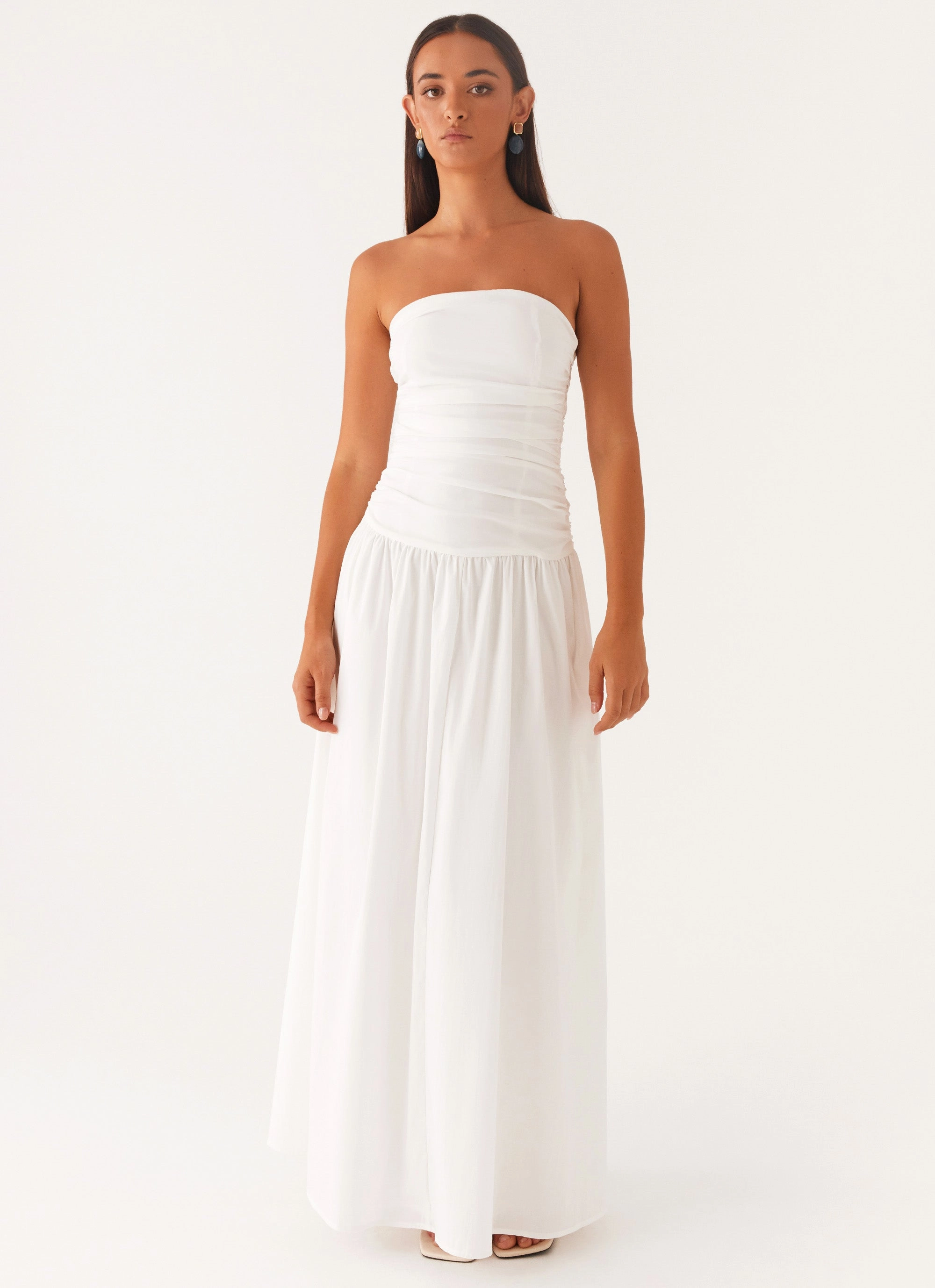 Carmel Maxi Dress - White Everyday Layers