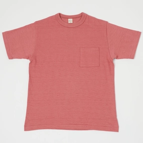 Warehouse & Co 4601 Pocket T-Shirt - Faded Red Soft Stretch Fit