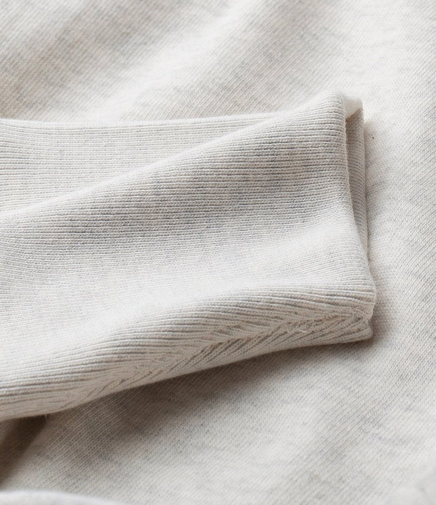 rhinestone accents Casual Chic Merz b. Schwanen 344 Eskimo Print Sweatshirt - Nature Melange